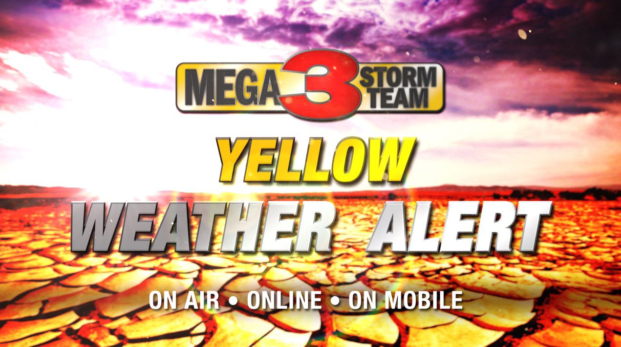 Yellow Weather Alert - Heat